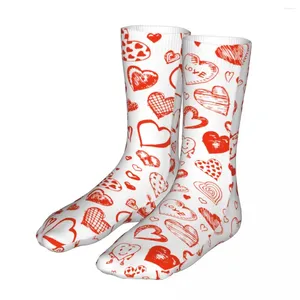 Compression des chaussettes pour hommes Love Saint Valentin Modèle Femmes 2024 Femme Sport Sock