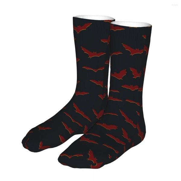 Chaussettes homme Compression rouge chauve-souris femme 2023 femme Sport