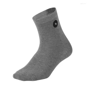 Chaussettes pour hommes Conductrices 25% Pure Silver infusée cheville pour chaussures 3 paires