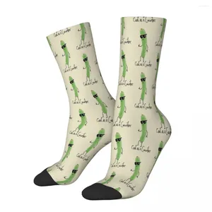 Chaussettes pour hommes Cool Concombre Mâle Hommes Femmes Printemps Bas Hip Hop