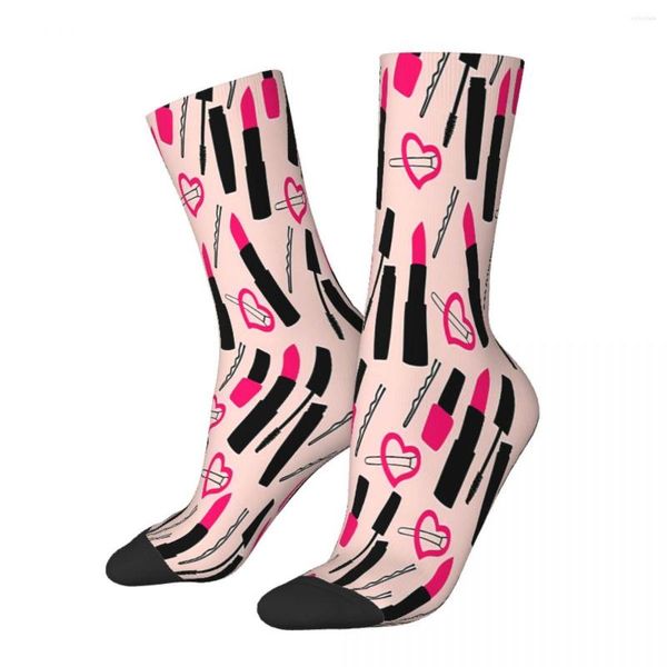 Chaussettes pour hommes, maquillage mignon, pour hommes et femmes, bas de printemps, Hip Hop