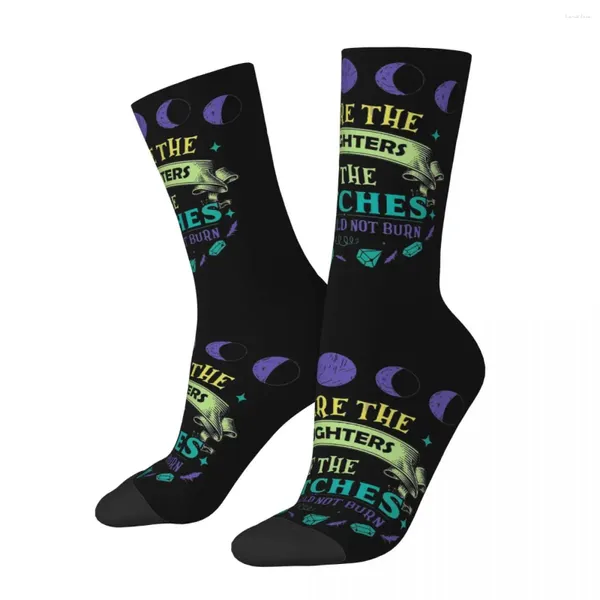 Chaussettes masculines filles vintage serpent bon tatouage ne meure jamais mâle mens femmes bassages d'automne harajuku