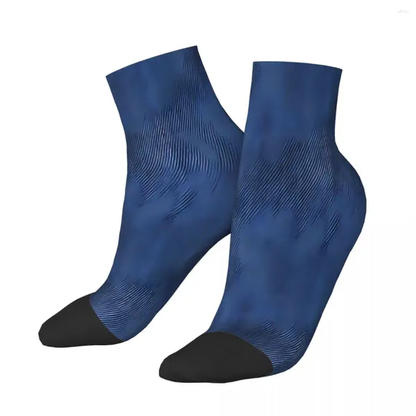 Chaussettes pour hommes Denim Blue Jeans Cheville Homme Hommes Femmes Bas d'hiver Harajuku