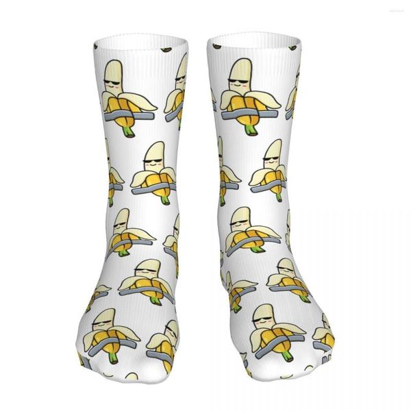 Calcetines de hombre Detective Banana Sock Hombre Mujer Medias de poliéster Sweetshirt personalizable