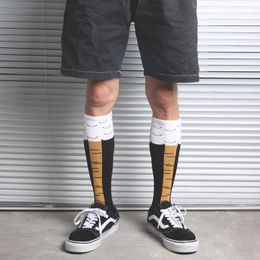 Chaussettes pour hommes Drop Ship Crew Chaussettes Mode Mi-genou Amusant Poulet Chook Poussin Poule Coq Pilon Orteil Jambe Pieds Griffe Patte Tn Harajuku T221011