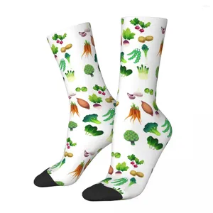 Heren Socks Farmers Market Harajuku Zweetabsorberende kousen het hele seizoen lange accessoires voor unisex -geschenken
