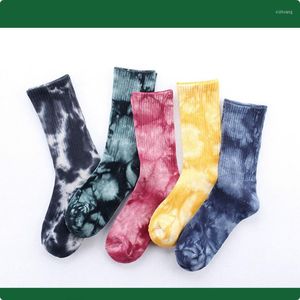 Chaussettes pour hommes mode Bandhnu Hip Hop hommes Couples coréen Harajuku Style vêtements de rue amoureux coton heureux haute qualité 248