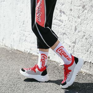 Chaussettes masculines mode Harajuku Tide Street Europe et Amérique Hip Hop Cola Female INS Skateboard Unisexe