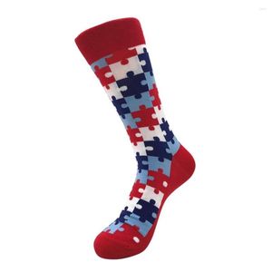 Heren sokken feitong winter katoen schattig man dier grappige bedrukte sok heren mode kerst kerstfeest casual soft sock#y30