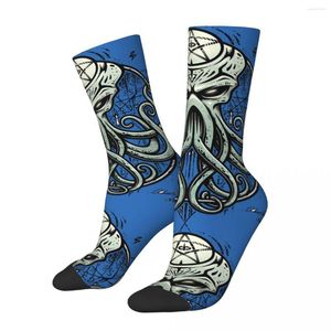 Chaussettes pour hommes Funny Crazy Compression Awakens V1 Chaussette pour hommes Hip Hop Vintage Cthulhu Mythos Happy Quality Motif imprimé Boys Crew