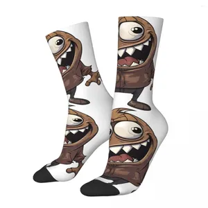 Calcetines para hombres Funny Crazy Compression Character Sock para hombres Hip Hop Vintage Garten de Banban Happy Seguress Patrón impreso Boys Crew