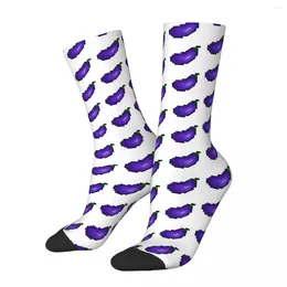 Chaussettes masculines drôles folles chaussettes auberge compression pour hommes Hip Hop Harajuku Stardew Valley Happy Quality Modèle Imprimé Boys Crew