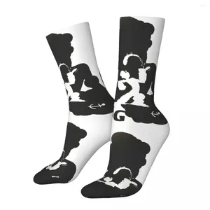 Chaussettes pour hommes drôle fou compression chaussette amusante pour hommes hip hop vintage p-popeye le dessin animé marin heureux motif sans couture imprimé garçons