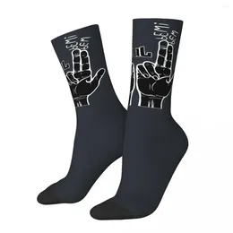 Chaussettes masculines drôle de compression folle socque Sember pour hommes hip hop harajuku juil heureux motif sans couture