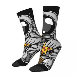 Chaussettes pour hommes Funny Crazy Sock For Men Pizza Hip Hop Harajuku Happy Quality Pattern Printed Boys Crew Compression Nouveauté Cadeau