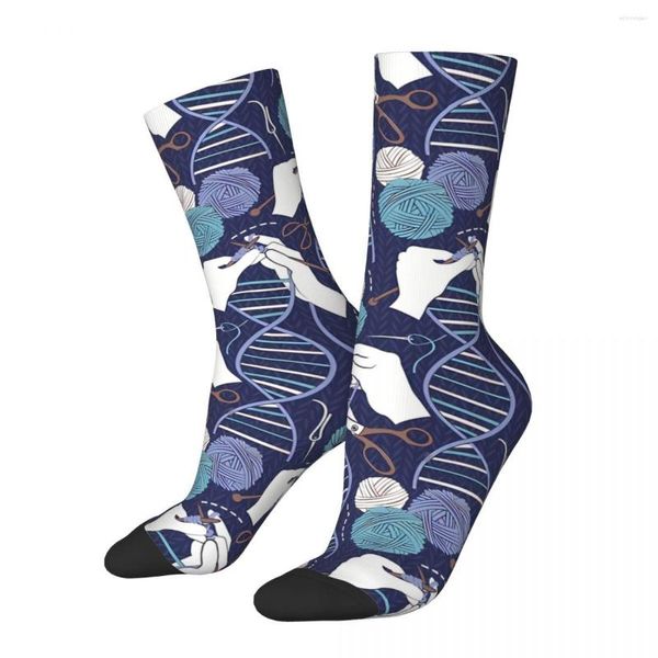 Chaussettes masculines chaussettes folles drôles pour hommes boules de laine turres hip hop bailleurs de ligne de douche brisonne de motif imprimé cadeau décontracté cadeau