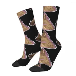 Chaussettes masculines drôles Happy Hyena rétro Harajuku Fursona Hip Hop Novelty Crew Crew Crazy Sock Gift Imprimé