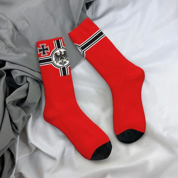 Calcetines para hombres alemán DK Reich Empire de Flag Alemania Orgullosa primavera verano Otoño Autumn Invierno Medio Regalización