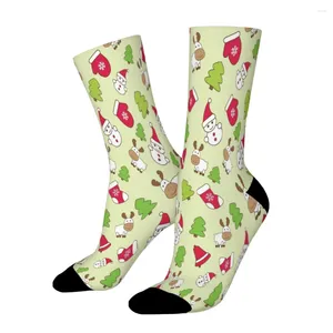 Chaussettes pour hommes Gants Festival de Noël commémorant la naissance de Jésus-Christ Droite Hommes Femmes Automne Bas Polyester