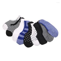 Chaussettes pour hommes Bonne qualité Bateau Style d'été Unisexe Femmes Hommes Low Invisible Cotton Fashion Pantoufles