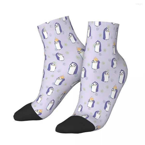 Chaussettes pour hommes Gunter Finn et Jake BMO Cartoon cheville mâle hommes femmes bas d'été imprimés