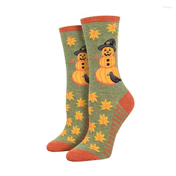 Calcetines para hombre Fiesta de disfraces de Halloween Unisex Novedad Tripulación Esqueletos Murciélagos Telaraña Divertido Colorido Para Mujeres Hombres