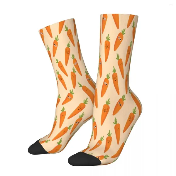 Chaussettes pour hommes Happy Carrots Légumes Hommes Femmes Bas d'été Harajuku