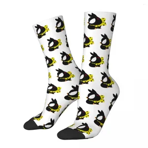 Chaussettes pour hommes Happy Funny Male Men Casual Angry P-Chan Pig Sock Ranma Anime Manga Skateboard Femmes Printemps Été Automne Hiver