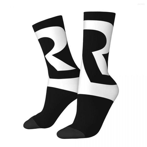 Chaussettes homme Hip Hop rétro 80's Redline R Crazy hommes Compression unisexe Harajuku motif imprimé drôle équipage chaussette garçons cadeau