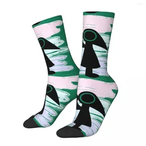 Chaussettes masculines hip hop vintage MV Crow Crazy Compression Unisexe Monument Valley Ida Totem USTWO GAMES STYLE STYLE SOCK