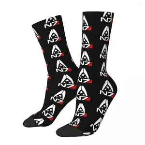 Chaussettes masculines hip hop vintage n7 gibier de masse fou unisexe motif harajuku imprimé drôle d'équipage heureux sock garçons cadeau