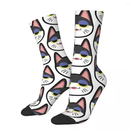 Chaussettes masculines hip hop vintage punchy fou Unisexe Animal Crossing interrupteur RPG Tom Resetti Bells Harajuku Patché