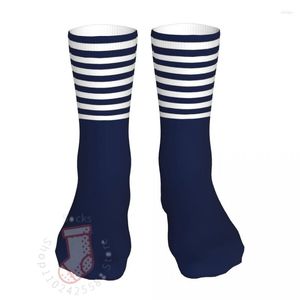 Chaussettes Homme L Marine Homme Femme Casual Crazy All Year LongSocks Gifts