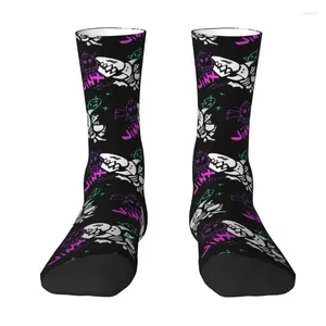 Calcetines para hombre League Battle Game Legends Arcane Jinx Monkey Mens Crew Unisex Novedad Primavera Verano Otoño Invierno Vestido