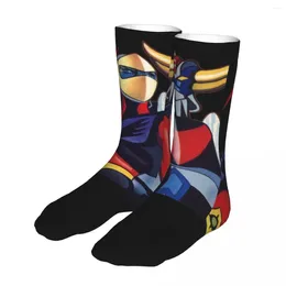 Chaussettes masculines pour hommes Sport Ufo Robot Grendizer Goldrake Cotton Funny Woman Sock