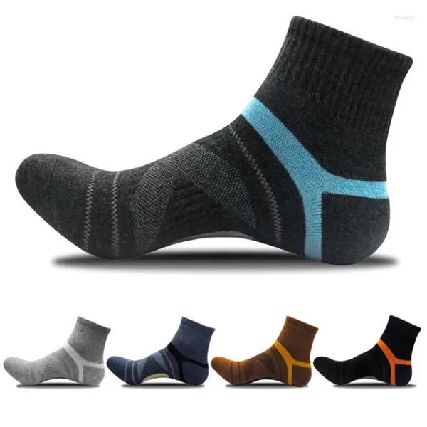 Chaussettes masculines hommes arborent adulte d'entraînement de basket de basket-ball Coton bas bas épaissis