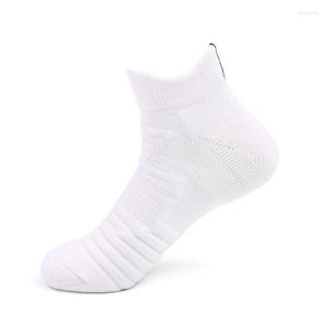 Homme Chaussettes Homme Des sports Polyester Coton Absorption de la sueur Respirable Antidérapant Course à pied De plein air Randonnée Sport Chaussette Perméabilité à l'air