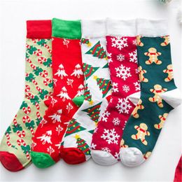 Heren sokken mannen dames kerst kerstman cadeau cadeau kinderen kerstmas grappig