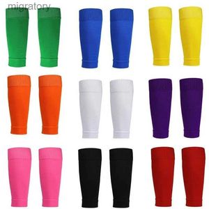 Calcetines masculinos para hombres y niños leggings elásticos calcetines deportivos de fútbol Shin Shin Basketball Football Adultos de adultos YQ240423