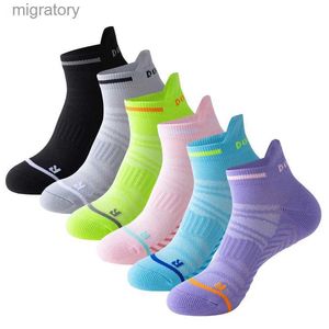 Calcetines para hombres calcetines para hombres y mujeres calcetines para correr calcetines de compresión cómodos calcetines de etiqueta suave de bajo rendimiento YQ240423
