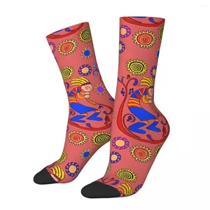 Musique de chaussettes masculines Bright Kokopelli Hopi Unisexe Hiver Cycling Happy Street Style Crazy Sock