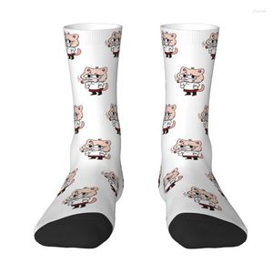 Chaussettes pour homme Neco Arc Crew unisexe Cool 3D imprimé dessin animé animé TV film robe