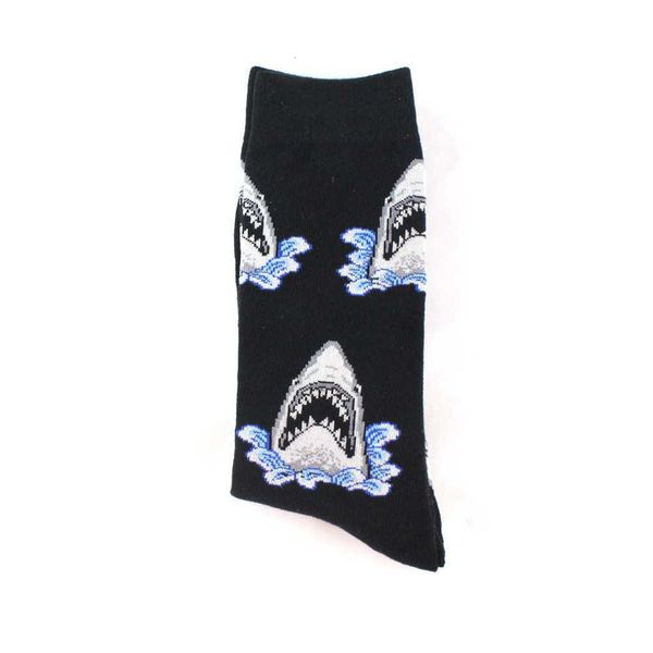 Chaussettes masculines Nouvelles unisexes dinosaures drôles chien chien cerf crâne grenouille choux océan ondues carlige astronaute masculin mâle chaussettes drops d5