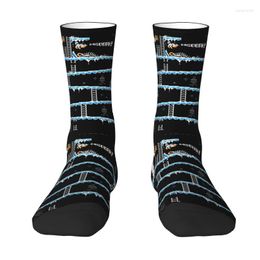 Heren Socks Nieuwheid Mens Donkey H Dress unisex Breathbale Warm 3D -geprinte Kong Arcade Games Crew