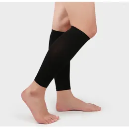 Herensokken nylon elastiek verschijnen dunne kalfstijl been ademend 1 paar leggings die spataderen voorkomen