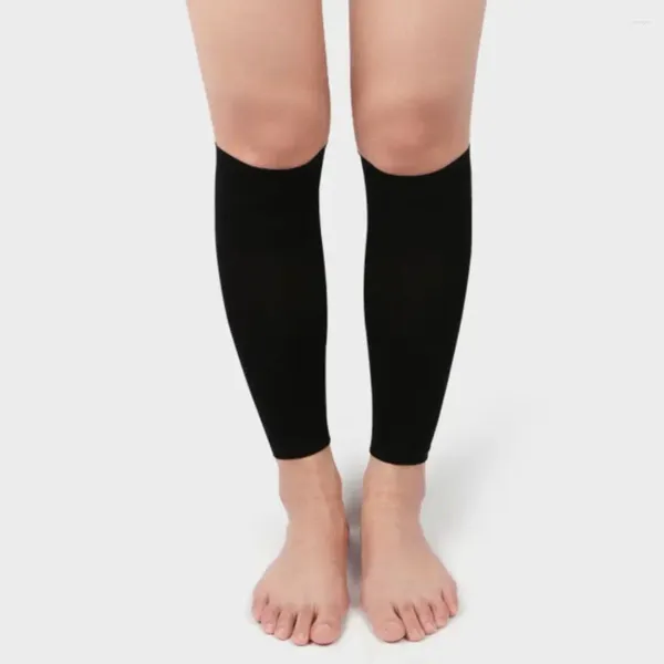 Chaussettes masculines en nylon élastique de style veau de style respirant 1 paire paire mince manche de compression empêchant les varices