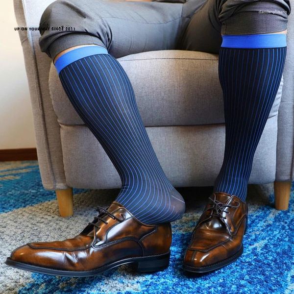 ¡Calcetines de hombre en tus pies! Hombres coloridos sexy vestido de negocios marca de equipo