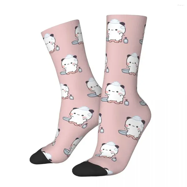 Chaussettes masculines Panda Bear Bubu Dudu dans la salle de bain Harajuku bassins de haute qualité All-Long Accessoires pour cadeaux unisex