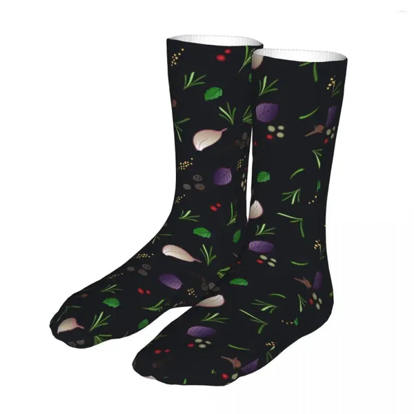 Calcetines de hombre Planta Poliéster de mujer Divertido Feliz Lindo Harajuku Primavera Verano Otoño Invierno Regalo