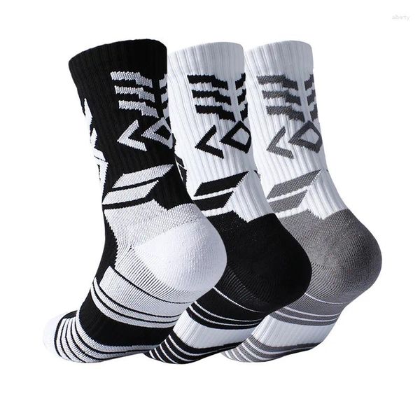 Calcetines para hombres Baloncesto profesional Hombres Toalla Fondo Espesado Deportes Niños Medias Académico Correr Protección de los pies transpirable